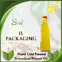 Wood Stone Pressed Groundnut Oil